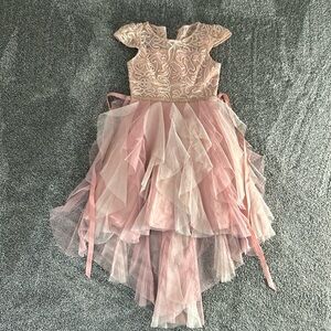 Beautiful pink mermaid dress